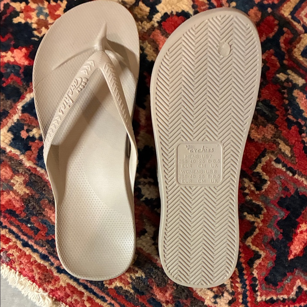 Archies Beige Women's Sandals
